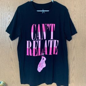 official jeffree star pink can’t relate shirt